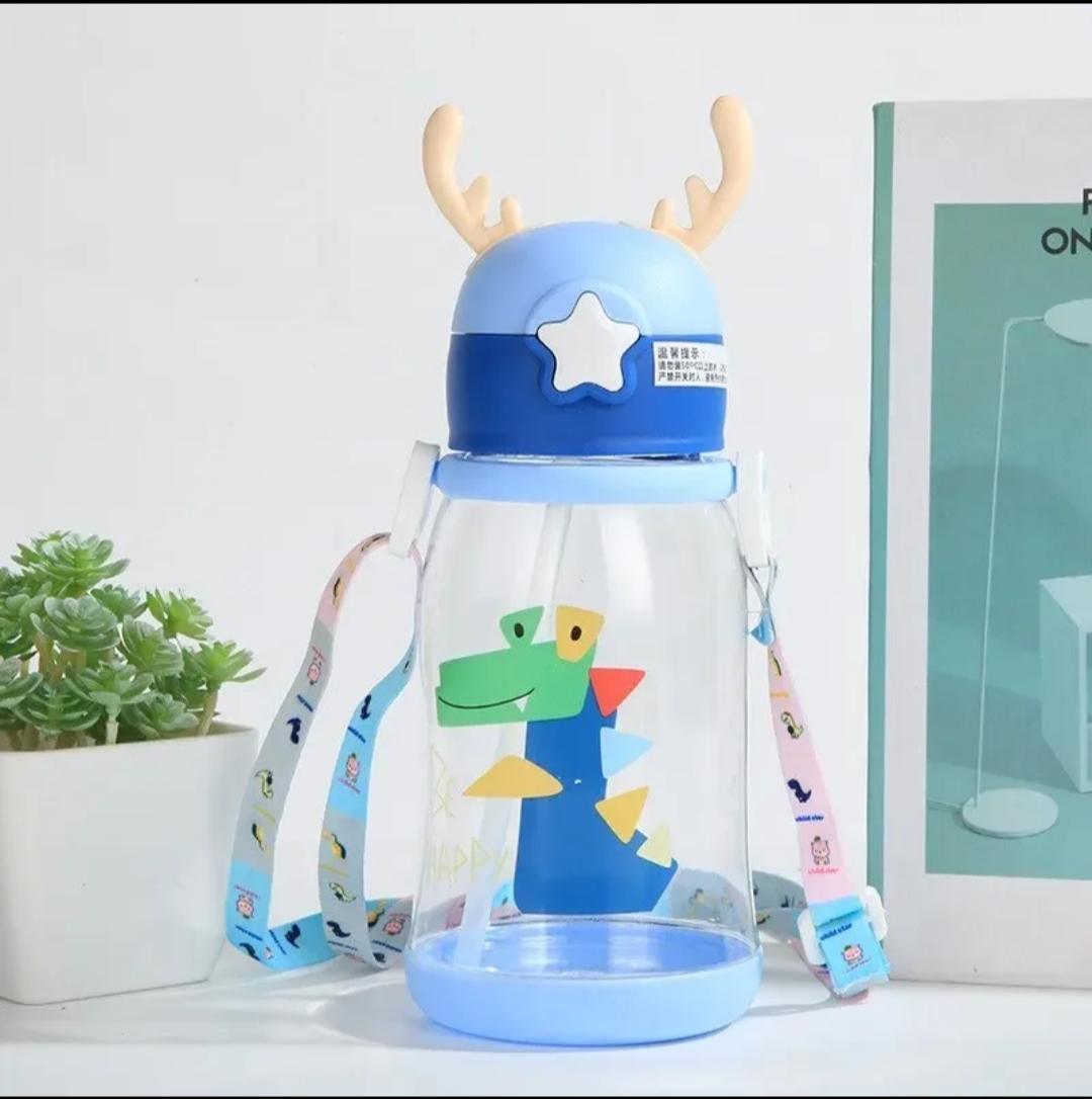 Cute Deer Cartoon Kids Water Bottle