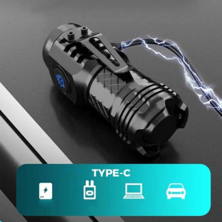 3-Eye Monster Mini Torch – Super Bright Triple LED Flashlight
