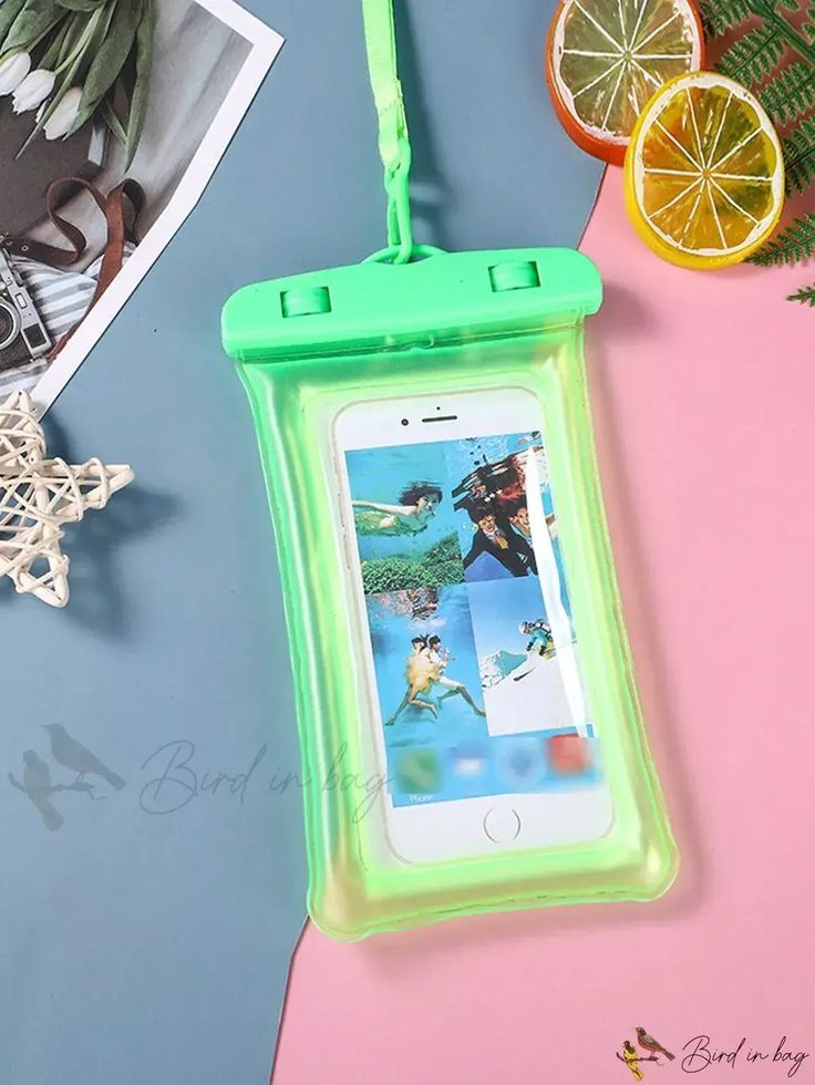 Mobile waterproof cover for swimming