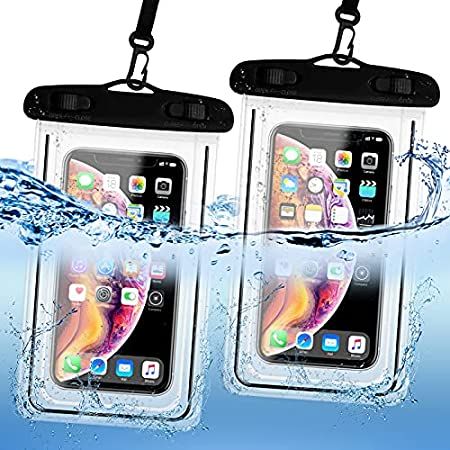 Mobile waterproof cover for swimming