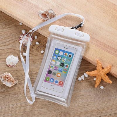 Mobile waterproof cover for swimming